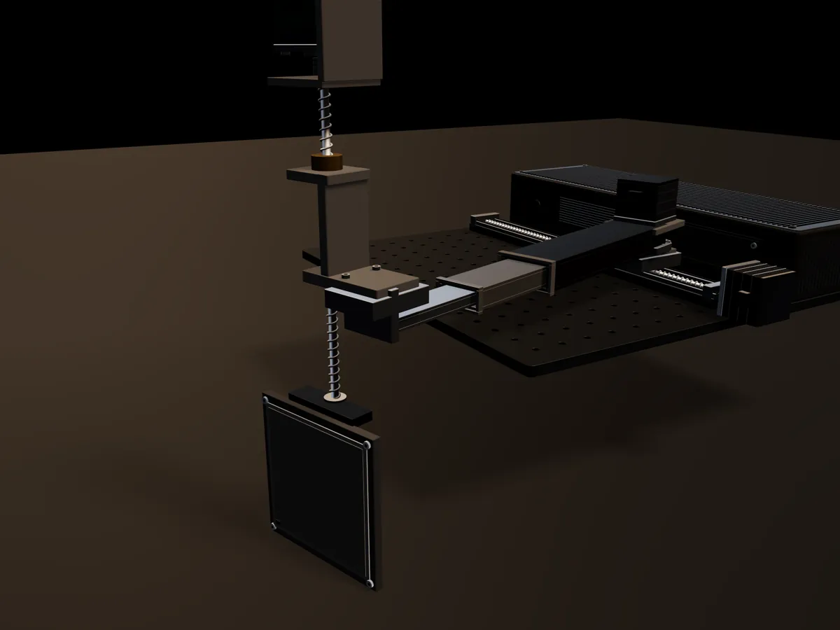 CAD render of the Payload robot